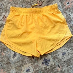 Nike Women's Bright citrus Athletic Shorts S